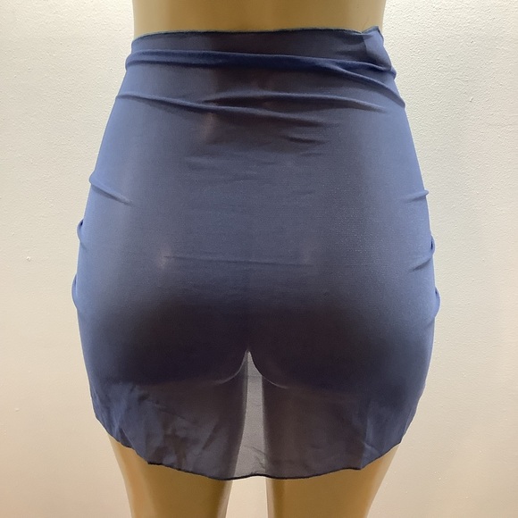 Zuliana Mesh Sarong Skirt Made in USA. New With Tags - Picture 3 of 3
